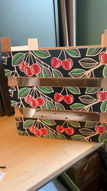 4 Fruitkistjes kersen