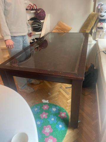 Tafel op wieltjes - 160x80 cm