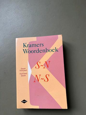 Kramers woordenboek Spaans-Nederlands en Nederlands-Spaans