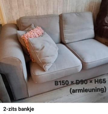 2 zits bankje GRATIS