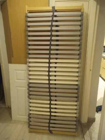 Lattenbodems 2x 80 x 200 cm