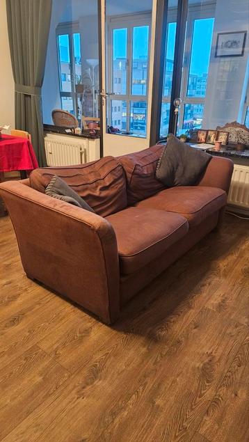 Oude stoffen bank - moet nu weg!!!