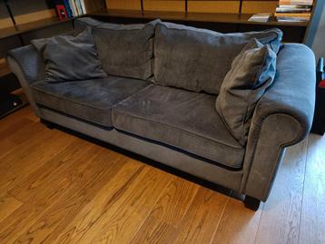 Bankstel 2 1/2 zits, kleur antraciet. Gratis af te halen. Mo