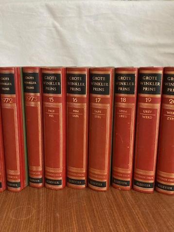 Winkler Prins encyclopedie 20 delen