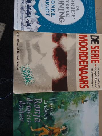 Boekenpakket: Ronja, Moordenaars, Brief voor de Koning