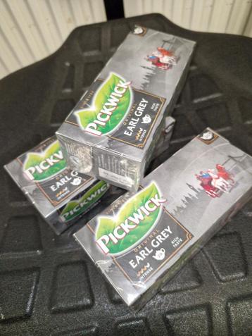 Thee, Pickwick Earl Grey, 3 doosjes > gratis
