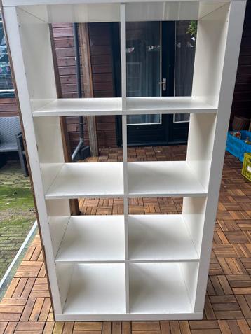 Witte open kast met 8 vakken , Ikea