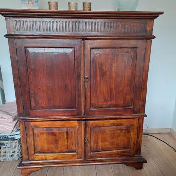 GRATIS teak houten TV kast