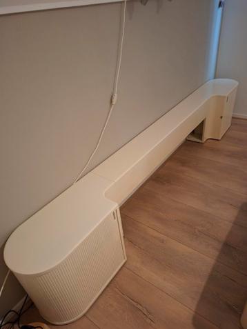 Nachtkastjes en aflegplank origineel Auping