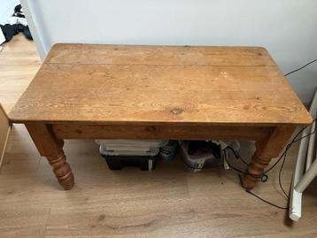 Grenen salontafel GRATIS