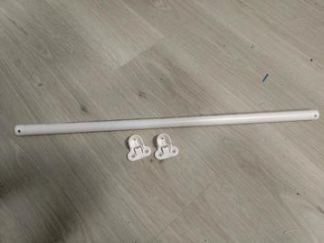 3x Ikea Pax kledingroede 75cm - Gebruikt