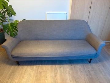 Compacte grijze Made bank - 190cm