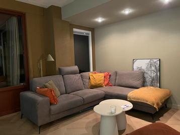 Grijze hoekbank - Gebruikt