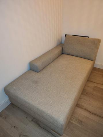 Beige Sörvallen Chaise Longue met Opbergruimte