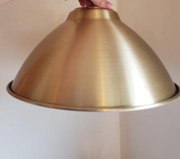 Gouden lampenkap 38cm in omvang