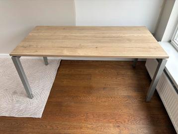 Verstelbaar bureau 160x80 cm - Blad in goede staat