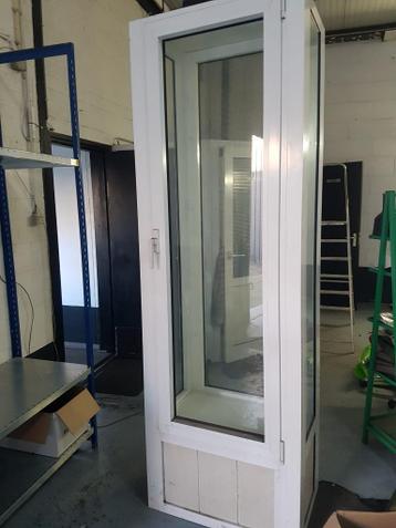 Vitrine kast aluminium - 78cm x 51cm x 240cm