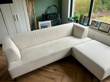 Crème witte design bank - GRATIS OPHALEN