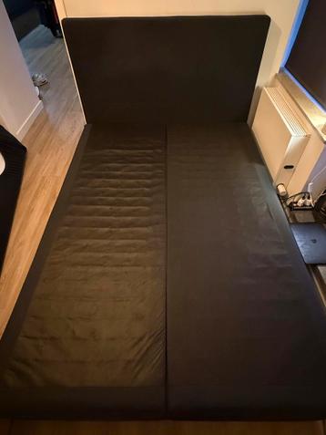 GRATIS Antraciet bedframe 140x200 (twijfelaar)
