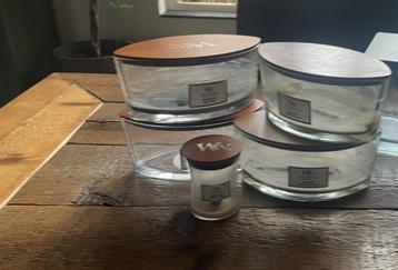 Lege WoodWick Kaarsen Potten