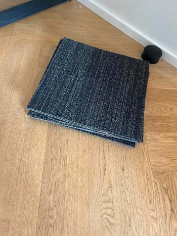 Vloerbedekking tegels 9 stuks