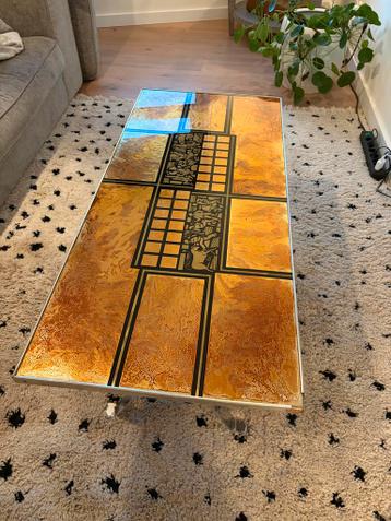 Vintage Salontafel (108x48x44,5cm)