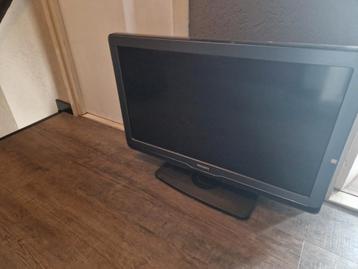 Oud televisie scherm.