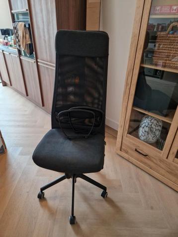 Ikea bureaustoel Markus donkergrijs