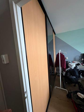 Inbouwkast deuren met rails