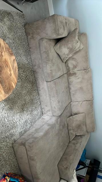 Bank met Chause longues GRATIS : DUS SNEL REAGEREN