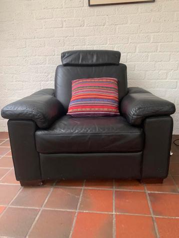 Montel Leren Relaxstoel - gratis / af te halen vanaf 19-2!