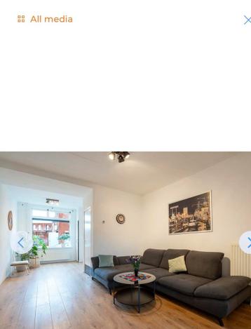 Gratis Moderne hoekbank in goede staat