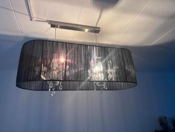 Set van 2 Grote Zwarte Lampen