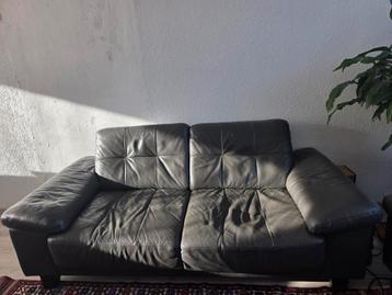 Mooie leren bank - comfortabel en stijlvol!