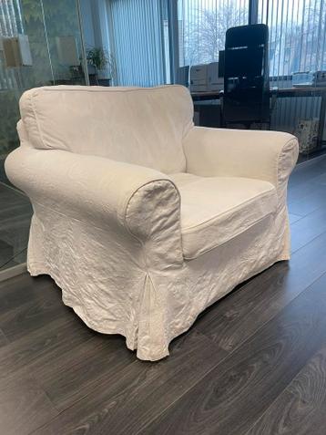 GRATIS Fauteuil offwhite met patroon