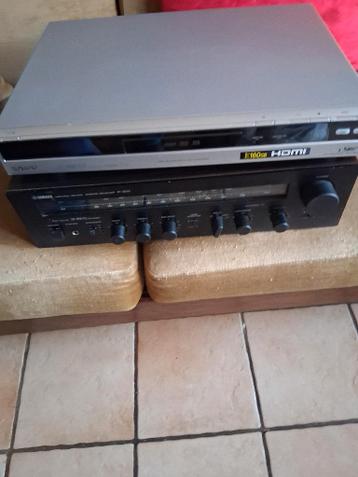 GRATIS AFTEHALEN YAMAHA REICEIVER 180 WATT + SONY DVD SPELER