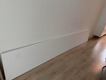 Wit bureaublad 353 x 60 cm