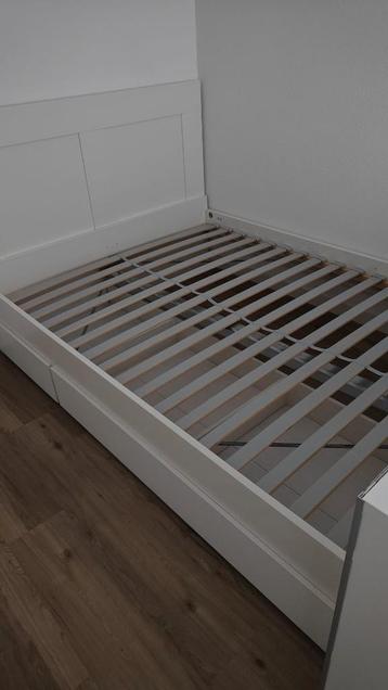 BRIMNES Bed incl. headboard - 140x200cm