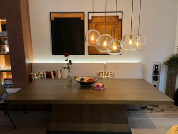 Gratis Ophalen - Grote eettafel met middenpoot