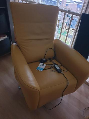 Comfortabele leren fauteuil