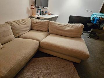 Grote 6 persoons hoekbank