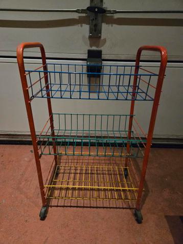 Rekje op wieltjes - handig en kleurrijk!