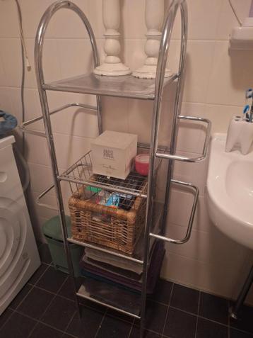 Badkamer meubel zilver