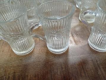 Set van glazen, bijna gratis