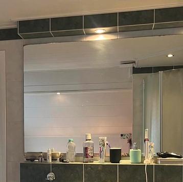 Grote rechthoekige spiegel