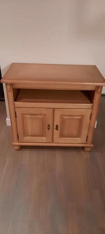 TV audio meubel blank eiken patiné