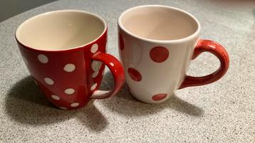 Gratis twee overgebleven mokjes