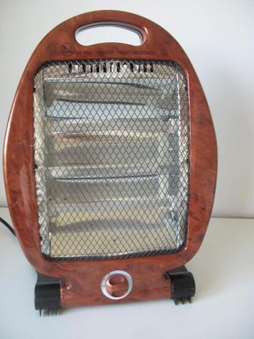 Straalkachel - klein 800W - 1 lamp is stuk