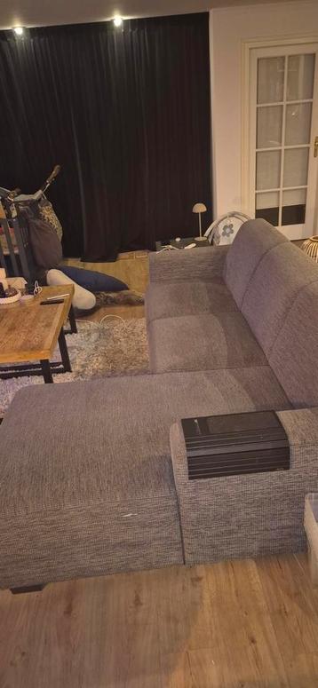 3-zits bank met chaise longue - Gratis op te halen!