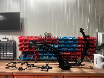 Scooter onderdelen poedercoaten